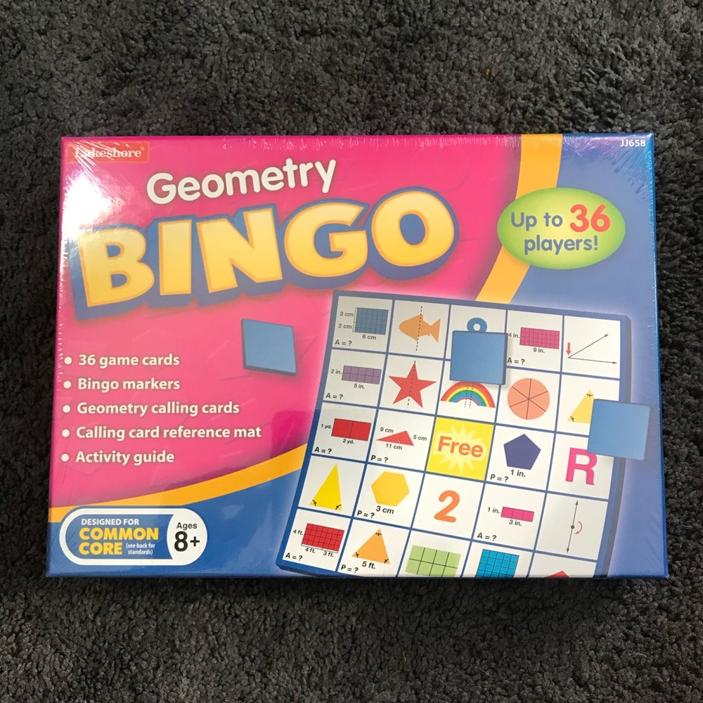 Lakeshore Geometry Bingo